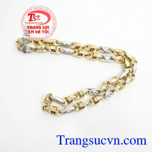 Uy Tín và Chất Lượng. Dây chuyền nam 18k 1 cây