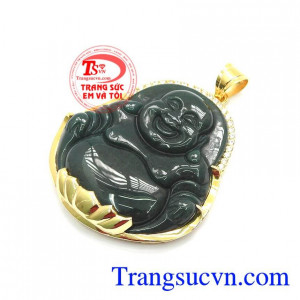 Mặt dây Phật di lặc là biểu tượng hạnh phúc trong phong thủy