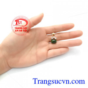 Thích hợp làm quà tặng cho người thân và bạn bè,Mặt Dây Chuyền Ngọc Bích Mới