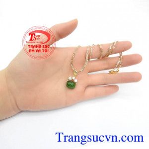 Bộ Dây Chuyền Nữ Ngọc Bích