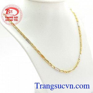 Dây Chuyền Nam Vàng Tây Phong Cách chế tác đẹp, chất lượng cao