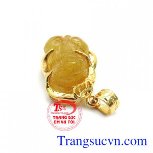 Mặt dây tì hưu mệnh kim