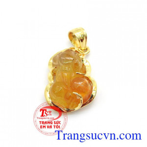 Mặt dây tì hưu chiêu tài là sản phẩm may mắn về công danh, sự nghiệp, bảo vệ tài sản và sự bình yên,Mặt dây tì hưu chiêu tài