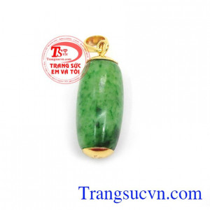 Mặt dây lu thống cẩm thạch là sản phẩm ngọc cẩm thạch thiên nhiên mang lại nhiều may mắn, chiêu tài lộc cho người đeo,Mặt dây lu thống cẩm thạch