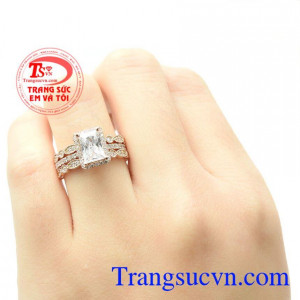 Nhẫn Kép Phong Cách Phái Đẹp