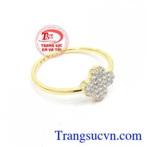 Nhẫn Nữ Nhập Korea Quý Phái phù hợp làm quà tặng trong các dịp ý nghĩa cho một nửa yêu thương