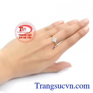 Nhẫn Nữ Nhập Korea Quý Phái