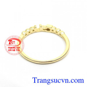 Nhẫn Nữ I Love U thương hiệu Em Và Tôi uy tín, chất lượng, bảo hành 06 tháng, giao hàng trên toàn quốc
