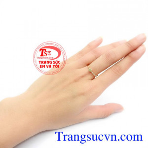 Nhẫn Nữ Vàng tây sang trọng
