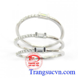 Nhẫn nữ vàng tây dành cho phái đẹp phù hợp làm quà tặng sinh nhật hoặc trong các dịp ý nghĩa