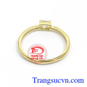 Nhẫn nữ vàng tây uy tín, chất lượng, giao hàng toàn quốc