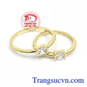 Nhẫn Vàng Korea Tinh Xảo