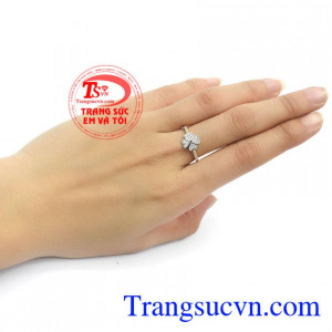 Nhẫn Nữ Vàng tây đẹp