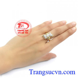 Nhẫn Vàng Trái Tim May Mắn