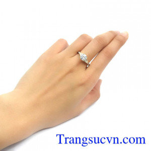 Nhẫn Nữ Vàng tây sang trọng