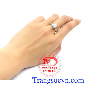 Nhẫn Nữ Vàng tây đẹp