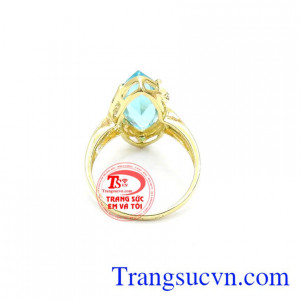 Nhẫn nữ vàng tây dành cho phái đẹp phù hợp làm quà tặng sinh nhật hoặc trong các dịp ý nghĩa