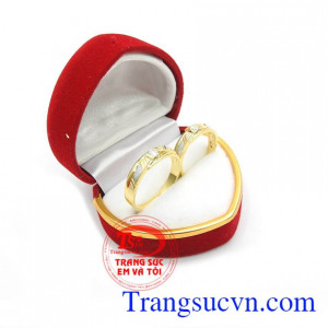 Nhẫn cưới đẹp bên nhau