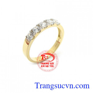 Nhẫn nữ đẹp xinh xắn là sản phẩm nhẫn nữ vàng tây thiến kế đẹp, xinh xắn mà mọi bạn gái đều thích
