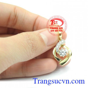 Mặt dây chuyền vàng Korea