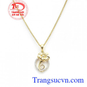 Mặt dây hoa bách hợp bảo hành 6 tháng, giao hàng nhanh trên toàn quốc,Mặt dây hoa bách hợp