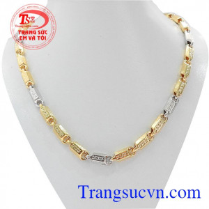 Dây chuyền nam quyền lực 10k