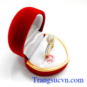 Nhẫn nữ vàng tây dành cho phái đẹp