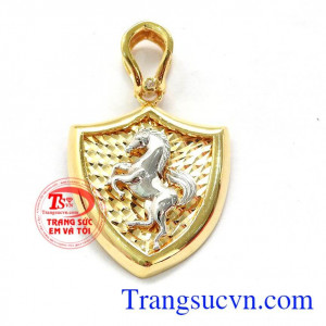 Mặt dây truất ngựa truy phong là sản phẩm 3D được chế tác tinh tế, sắc nét