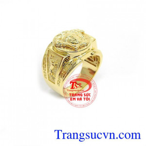 Nhẫn Nam Đẹp Độc Đáo vàng 14k chất lượng đảm bảo.