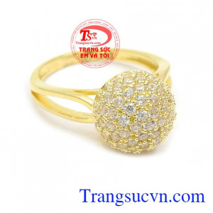 Nhẫn cầu may mắn bảo hành 6 tháng, giao hàng nhanh trên toàn quốc