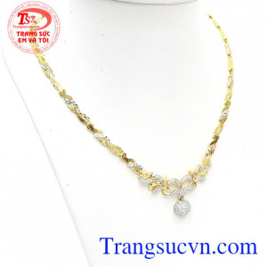 Kiềng Vàng Phái Đẹp Quý Phái vàng 10k đẹp.