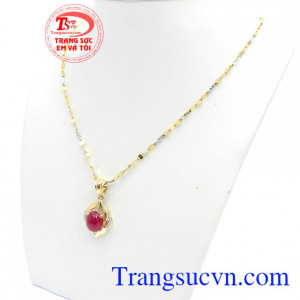 là bộ trang sức được nhiều phái đẹp ưa chuộng,Bộ Trang Sức Ruby Quý Phái