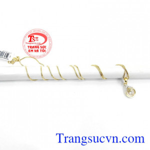 Bộ Dây Chuyền Nữ Nhập Xinh Xắn