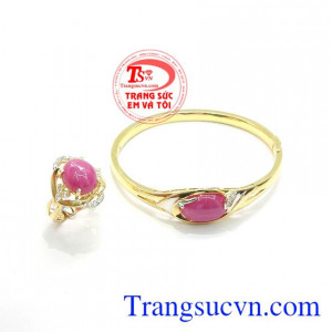 Bộ Trang Sức Ruby Độc Đáo là món quà tuyệt vời dành tặng người yêu thương những dịp ý nghĩa,Bộ Trang Sức Ruby Độc Đáo