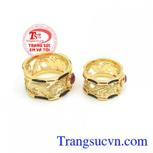 Nhẫn Cưới Hạnh Phúc Rồng Phượng