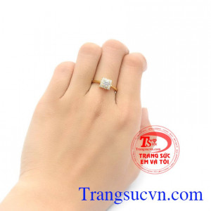 Nhẫn nữ đẹp dịu dàng