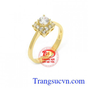 Nhẫn nữ đẹp dịu dàng là sản phẩm nhẫn nữ xinh xắn, là món quà ý nghĩa dành tặng bạn gái