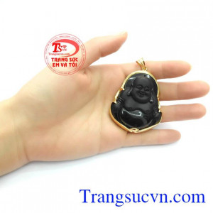 Mặt dây chuyền nam chạm khắc bọc vàng 14k sáng bóng đảm bảo chất lượng hợp thời trang, sang trọng và phong thủy