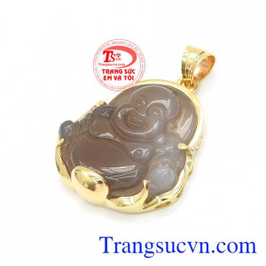 Mặt phật Di Lặc phù hợp với nhiều loại dây chuyền khác nhau