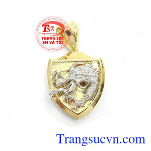 Mặt dây rồng quyền uy là sản phẩm được sản xuất 3D theo công nghệ mới của Hàn Quốc, được chế tác tinh tế, sang trọng