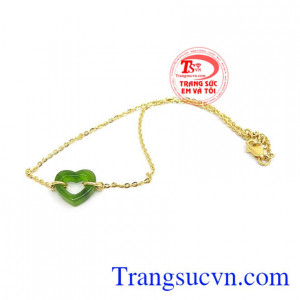 Lắc Chân Vàng Tây Ngọc Đẹp là món quà được phái đẹp ưa chuộng trong các dịp ý nghĩa.