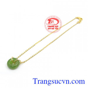 Lắc Chân Nữ Vàng May Mắn