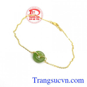 Lắc Chân Nữ Vàng May Mắn