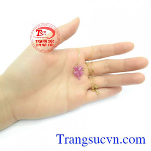 Lắc Chân Nữ Vàng Ruby chế tác đẹp, chất lượng cao, thương hiệu Em Và Tôi uy tín, chất lượng, giao hàng toàn quốc.