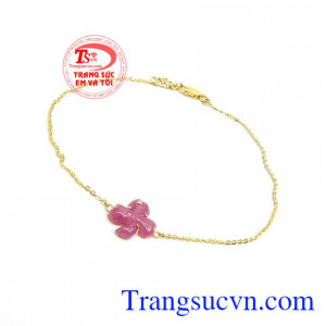 Lắc Chân Cỏ Bình An chế tác đẹp, chất lượng cao, thương hiệu Em Và Tôi uy tín chất lượng, chế tác theo yêu cầu,