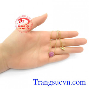 Lắc Chân Nữ Ruby Hưng Vượng