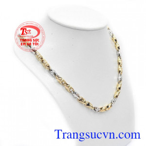 Dây chuyền vàng quyền uy bảo hành 6 tháng, giao hàng nhanh trên toàn quốc