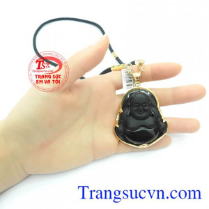 Mặt dây chuyền nam chạm khắc bọc vàng 14k sáng bóng đảm bảo chất lượng hợp thời trang, sang trọng và phong thủy