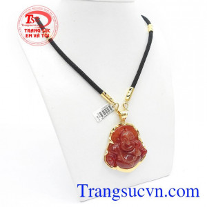 Bộ Dây Phật Di Lặc Hạnh Phúc vừa là món đồ trang sức cá tính, mạnh mẽ vừa có ý nghĩa phong thủy