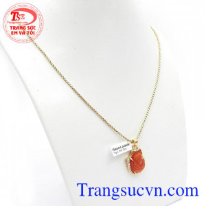 Bộ Dây Chuyền Hồ Ly Phong Thủy ngoài là món đồ trang sức mang nét quý phái, sang trọng cón có ý nghĩa phong thủy,Bộ Dây Chuyền Hồ Ly Phong Thủy